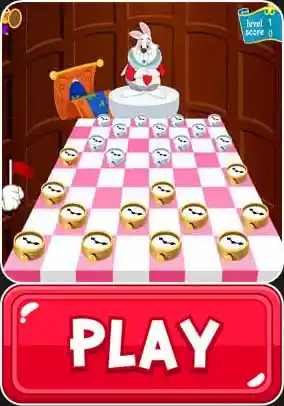 Alice in Wonderland Checkers